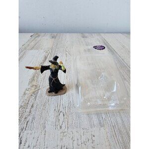 Vintage lemax witch cast spell Halloween people accessory decor